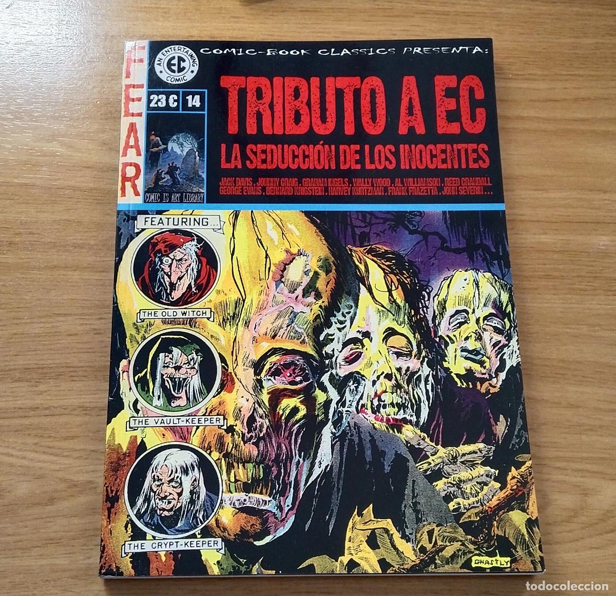 C&oacute;mics: TRIBUTO A EC LA SEDUCCI&Oacute;N DE LOS INOCENTES - COMIC-BOOK CLASSICS PRESENTA 14- RUSTICA 2024