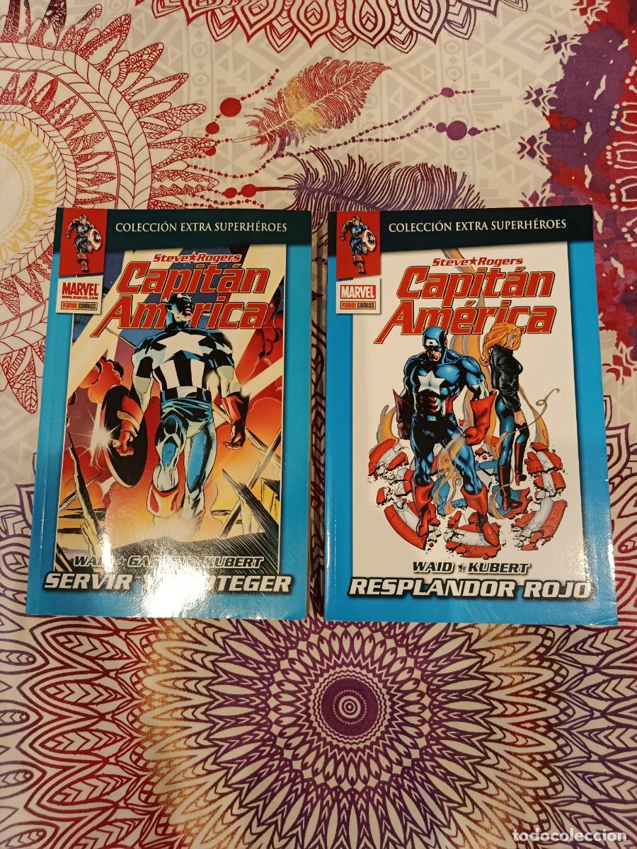 C&oacute;mics: ESTE SUPERH&Eacute;ROES CAPIT&Aacute;N AM&Eacute;RICA 1 Y 2