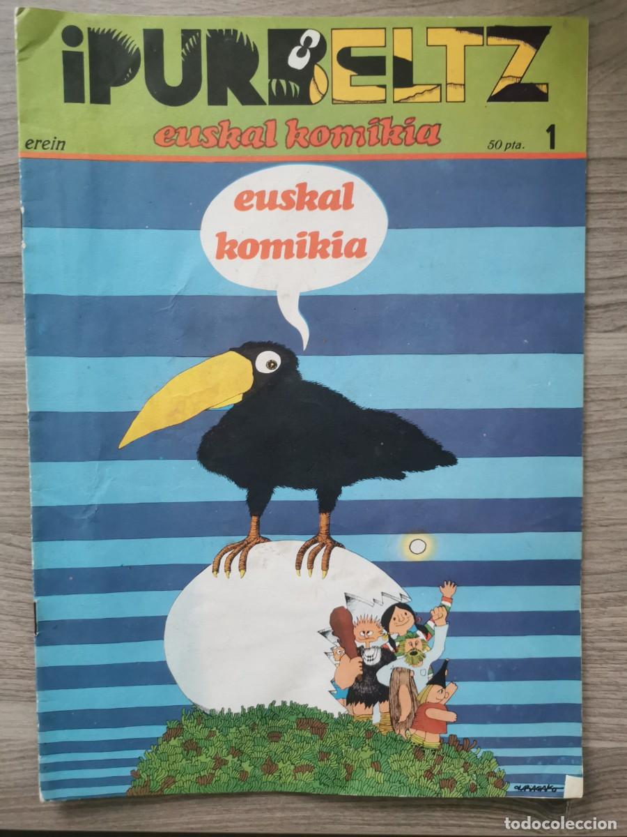 C&oacute;mics: IPURBELTZ 1 - EUSKAL KOMIKIA