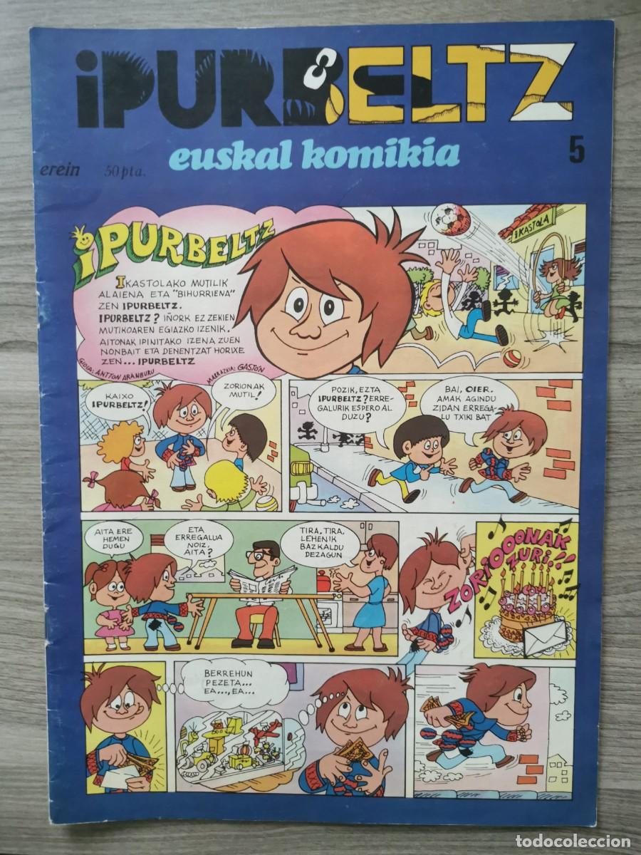 C&oacute;mics: IPURBELTZ 5 - EUSKAL KOMIKIA