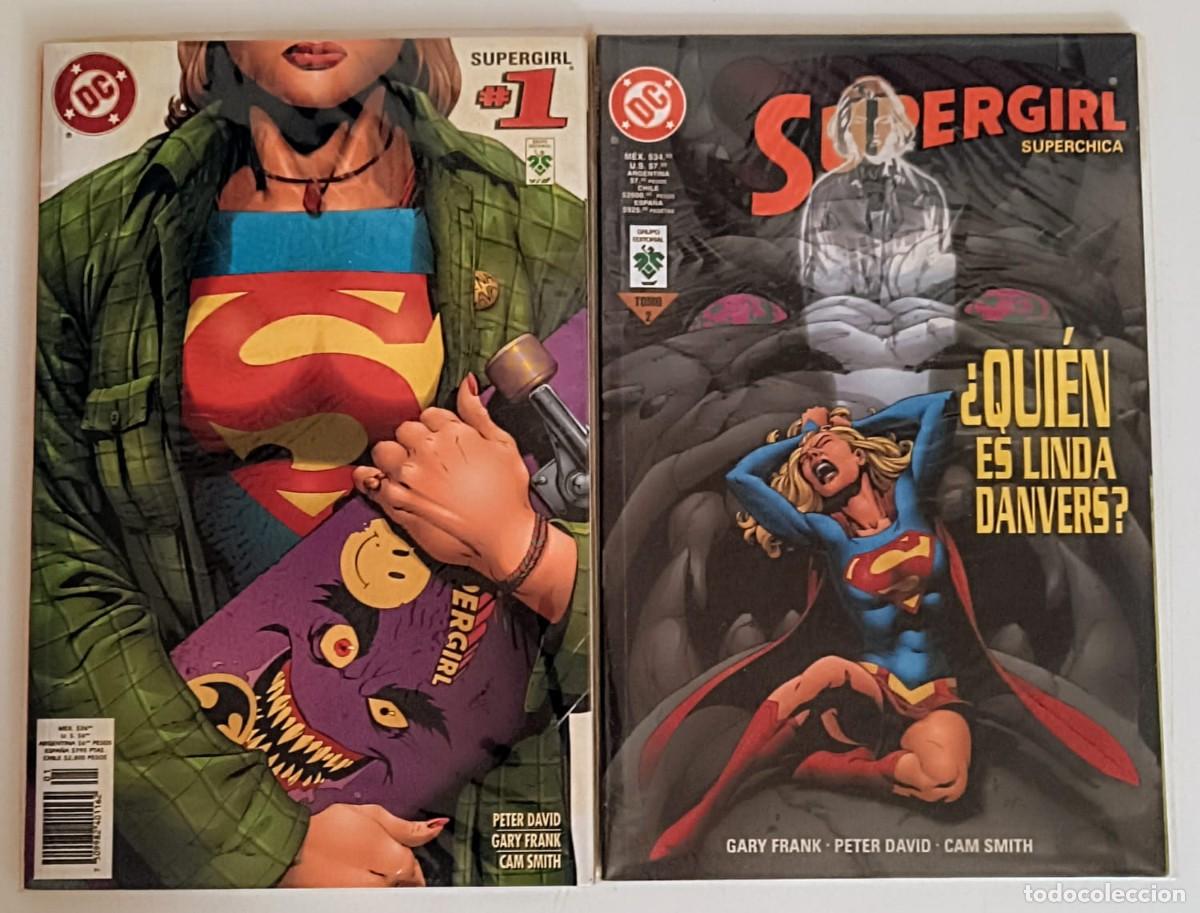 C&oacute;mics: Lote Supergirl #1 y #2 (1998) Editorial Vid - Peter David MINT