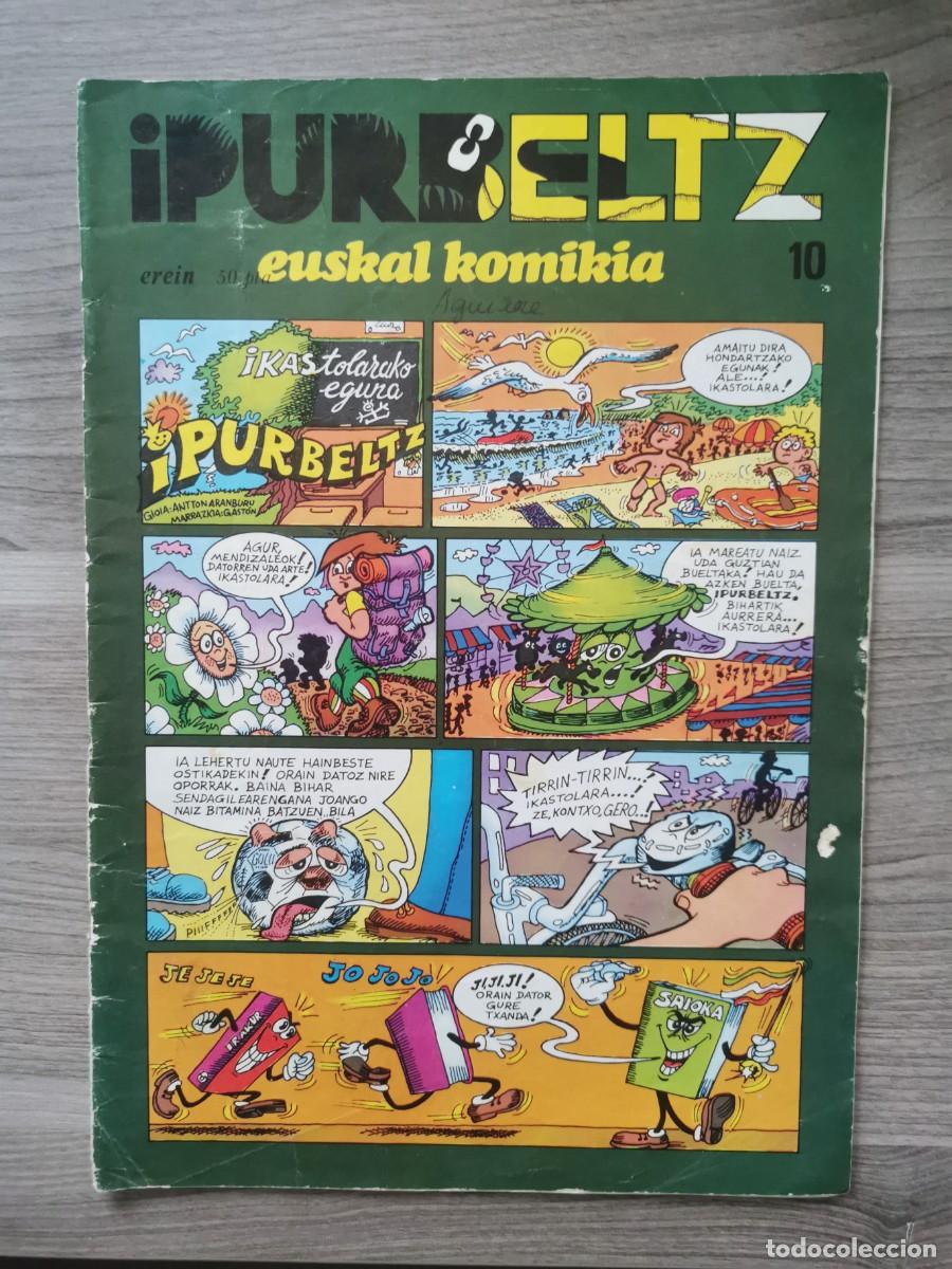 C&oacute;mics: IPURBELTZ 10 - EUSKAL KOMIKIA