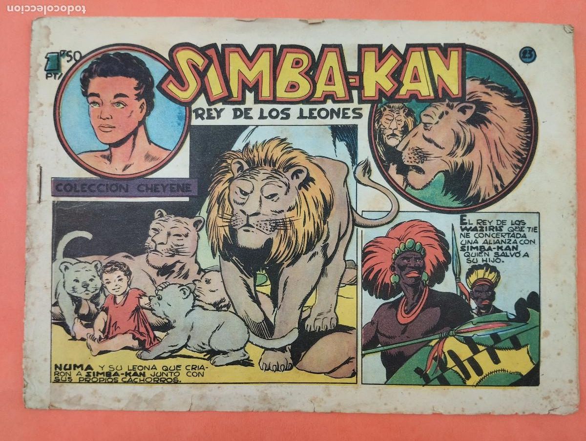 C&oacute;mics: SIMBA-KAN REY DE LOS LEONES PROMESA CUMPLIDA N&ordm; 23