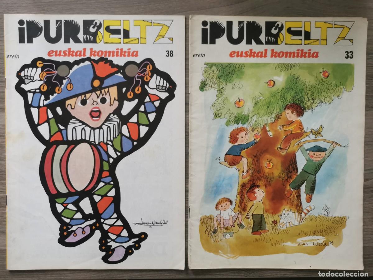 C&oacute;mics: IPURBELTZ 38 y 33 - EUSKAL KOMIKIA