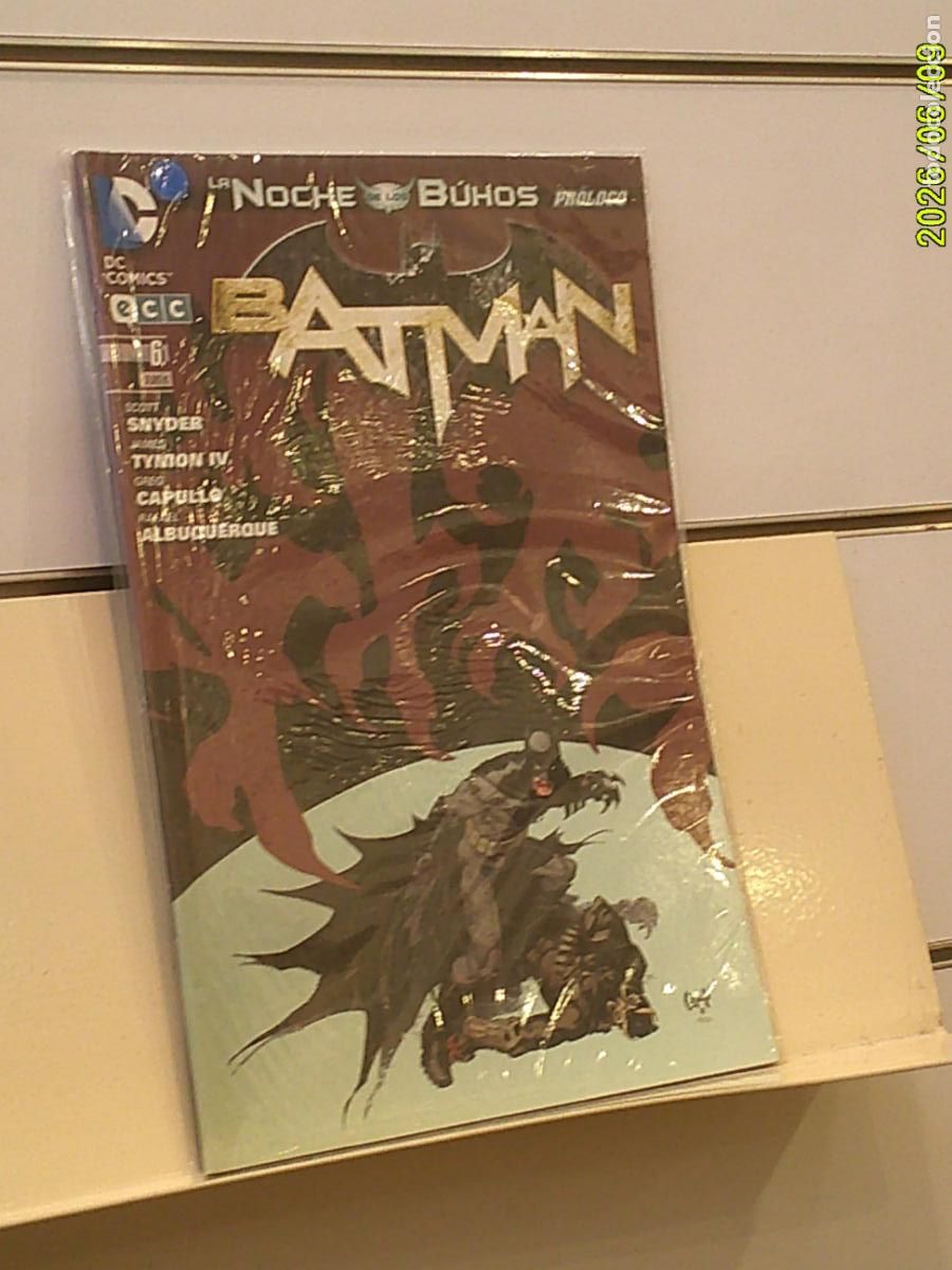 C&oacute;mics: BATMAN N&ordm; 6 LA NOCHE DE LOS BUHOS PROLOGO DC - ECC