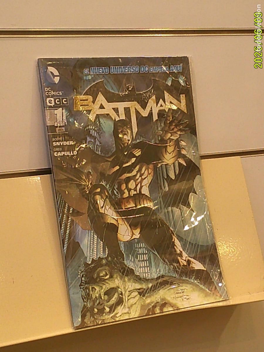 C&oacute;mics: EL NUEVO UNIVERSO DC BATMAN N&ordm; 1 SCOTT SNYDER - ECC
