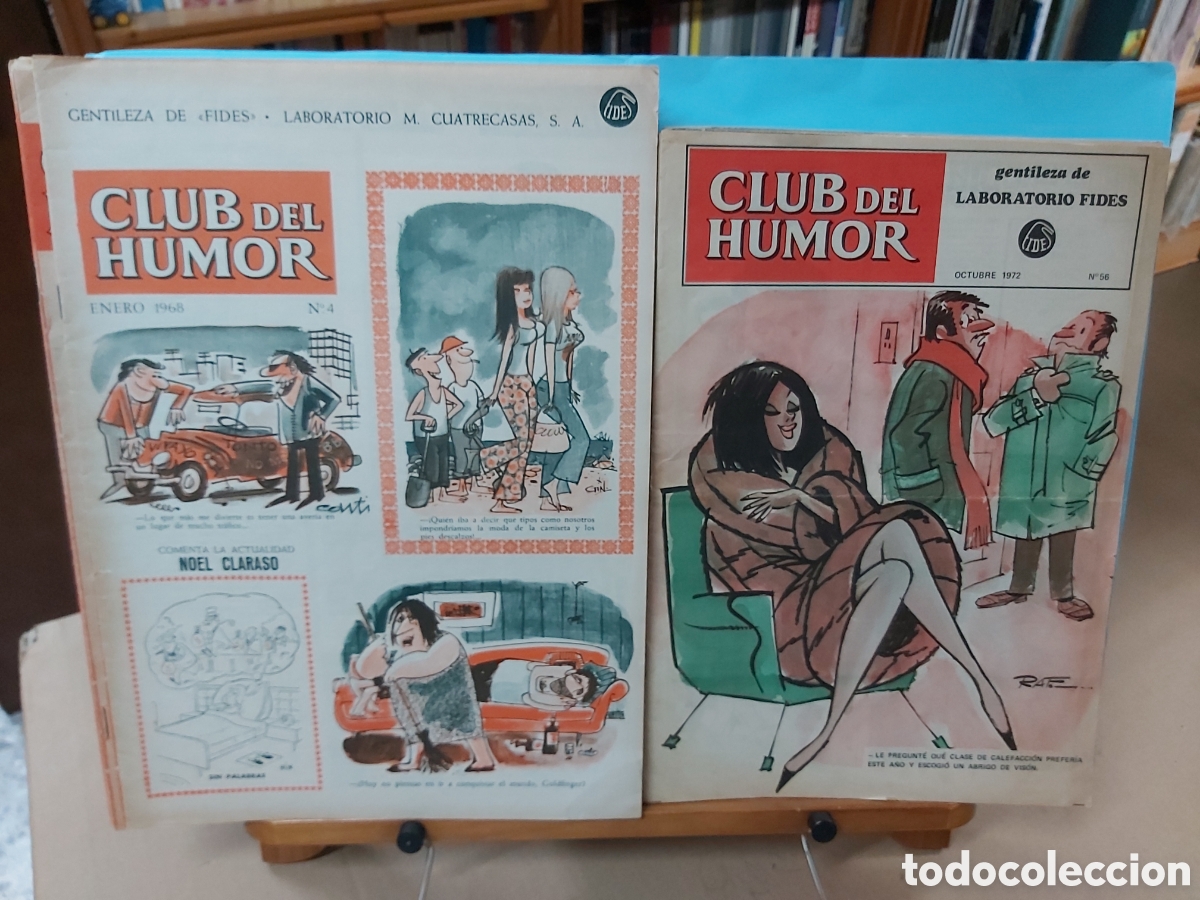 C&oacute;mics: Archivo * CLUB DEL HUMOR * 50 N&ordm; GENTILEZA LABORATORIO FIDES * EDITA IBERO MUNDIAL *