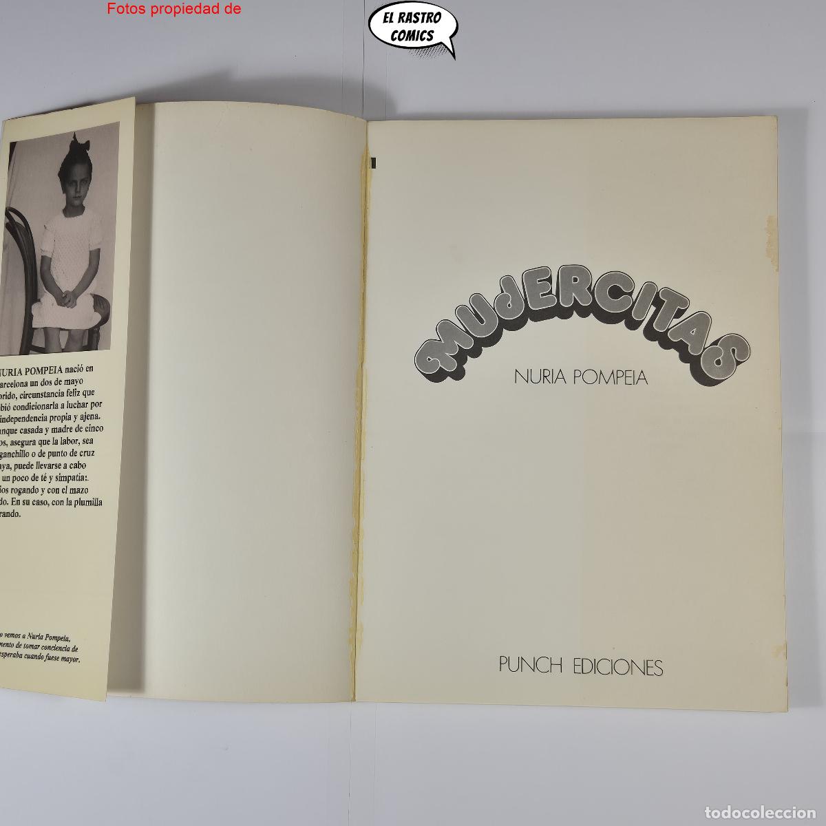 C&oacute;mics: Mujercitas, Nuria Pompeia, Punch ediciones 1975 - Foto 4