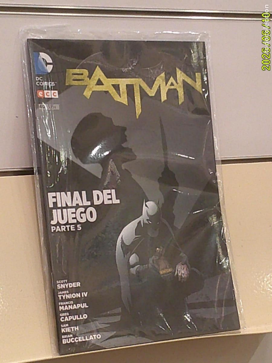 C&oacute;mics: BATMAN N&ordm; 40 FINAL DEL JUEGO PARTE 5 SCOTT SNYDER DC - ECC