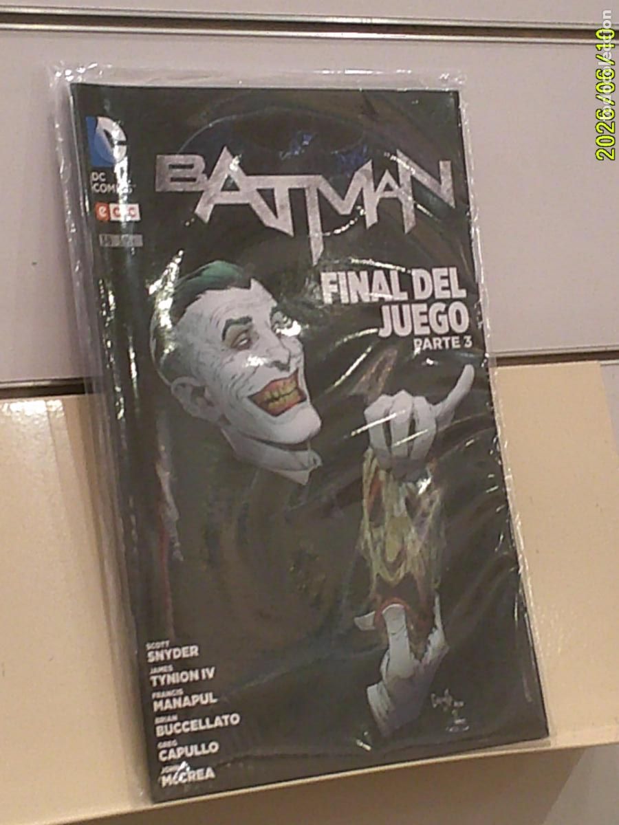 C&oacute;mics: BATMAN N&ordm; 38 FINAL DEL JUEGO PARTE 3 SCOTT SNYDER DC - ECC