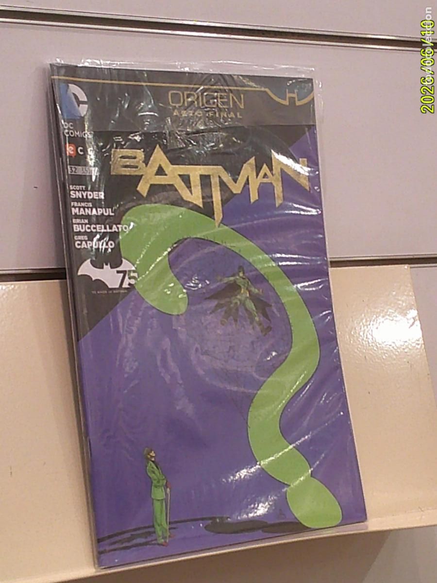 C&oacute;mics: BATMAN N&ordm; 32 ORIGEN ACTO FINAL SCOTT SNYDER DC - ECC