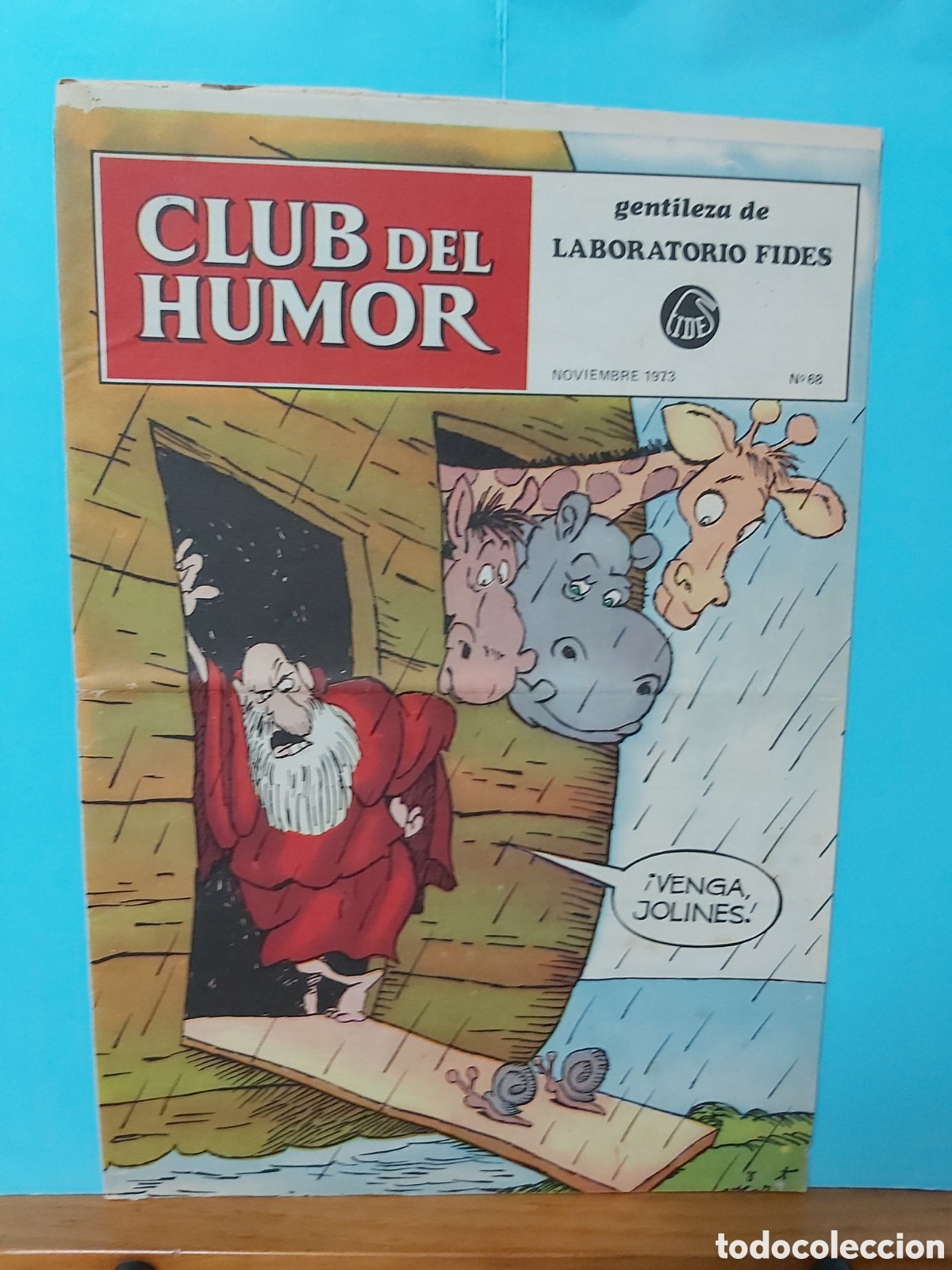 Comics : Archivo * CLUB DEL HUMOR * N&ordm; 68 * EDITA IBERO MUNDIAL * Laboratorio FIDES 1973 *