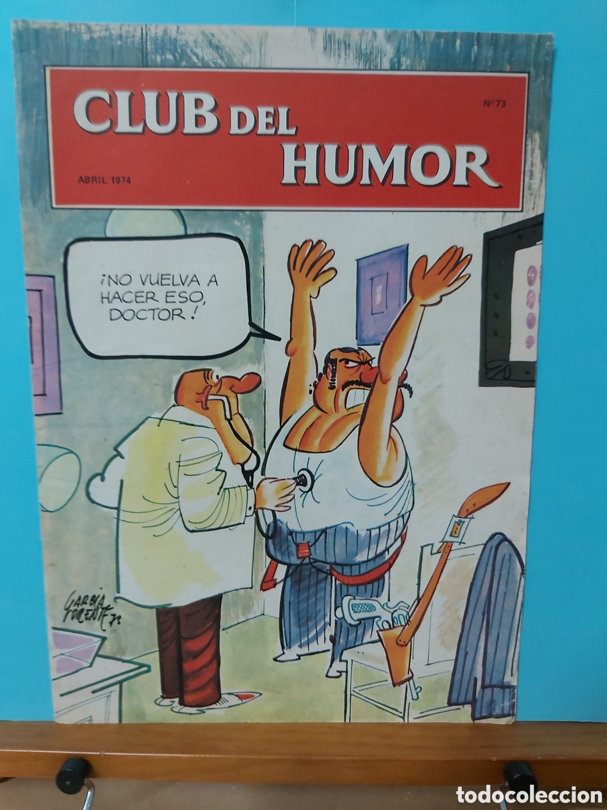 Comics: Archivo * CLUB DEL HUMOR * N&ordm; 73 * EDITA IBERO MUNDIAL * Laboratorio FIDES 1973 *