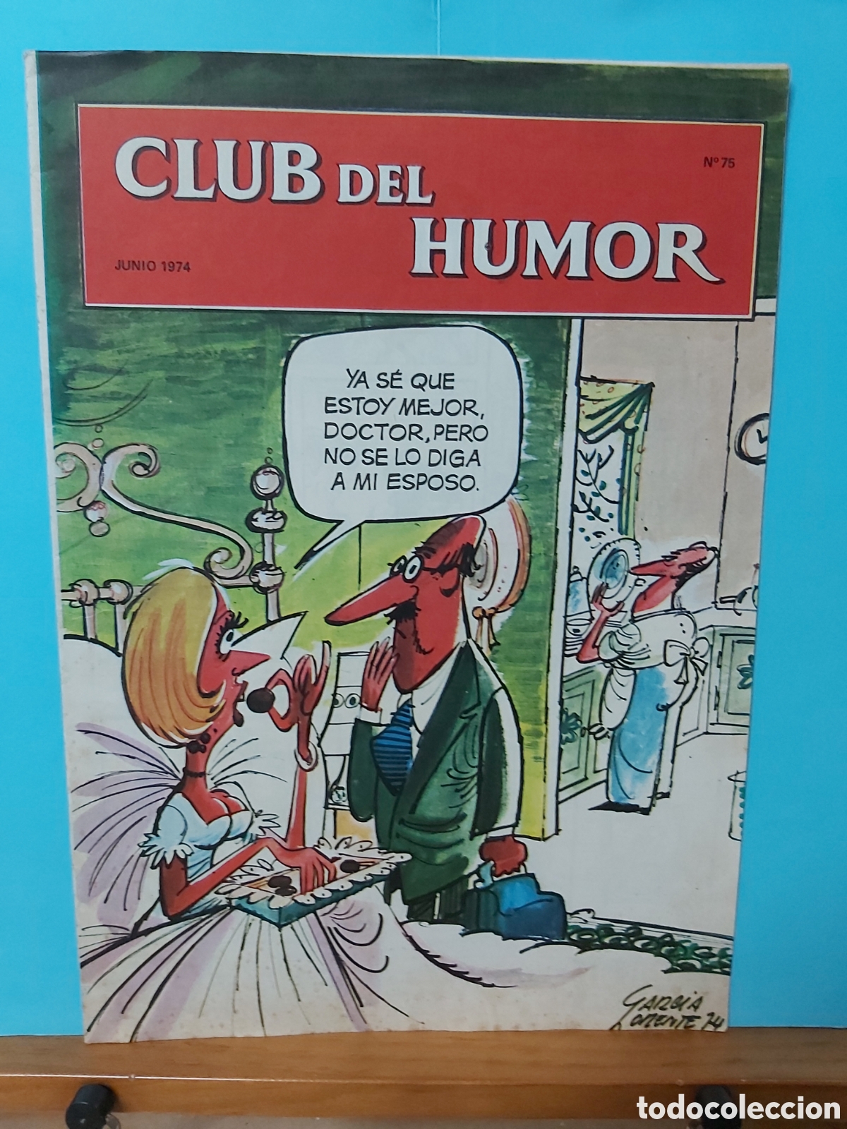 Comics: Archivo * CLUB DEL HUMOR * N&ordm; 75 * EDITA IBERO MUNDIAL * Laboratorio FIDES 1974 *