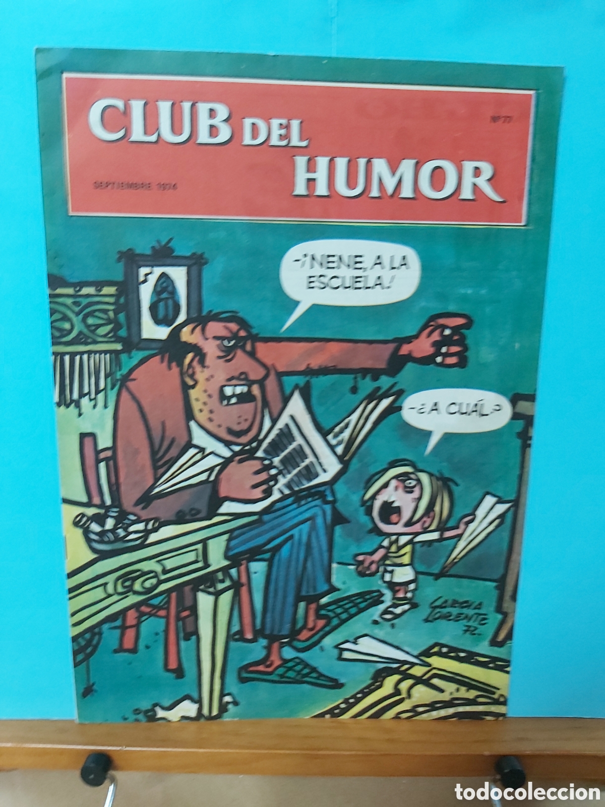 Comics: Archivo * CLUB DEL HUMOR * N&ordm; 77 * EDITA IBERO MUNDIAL * Laboratorio FIDES 1974 *