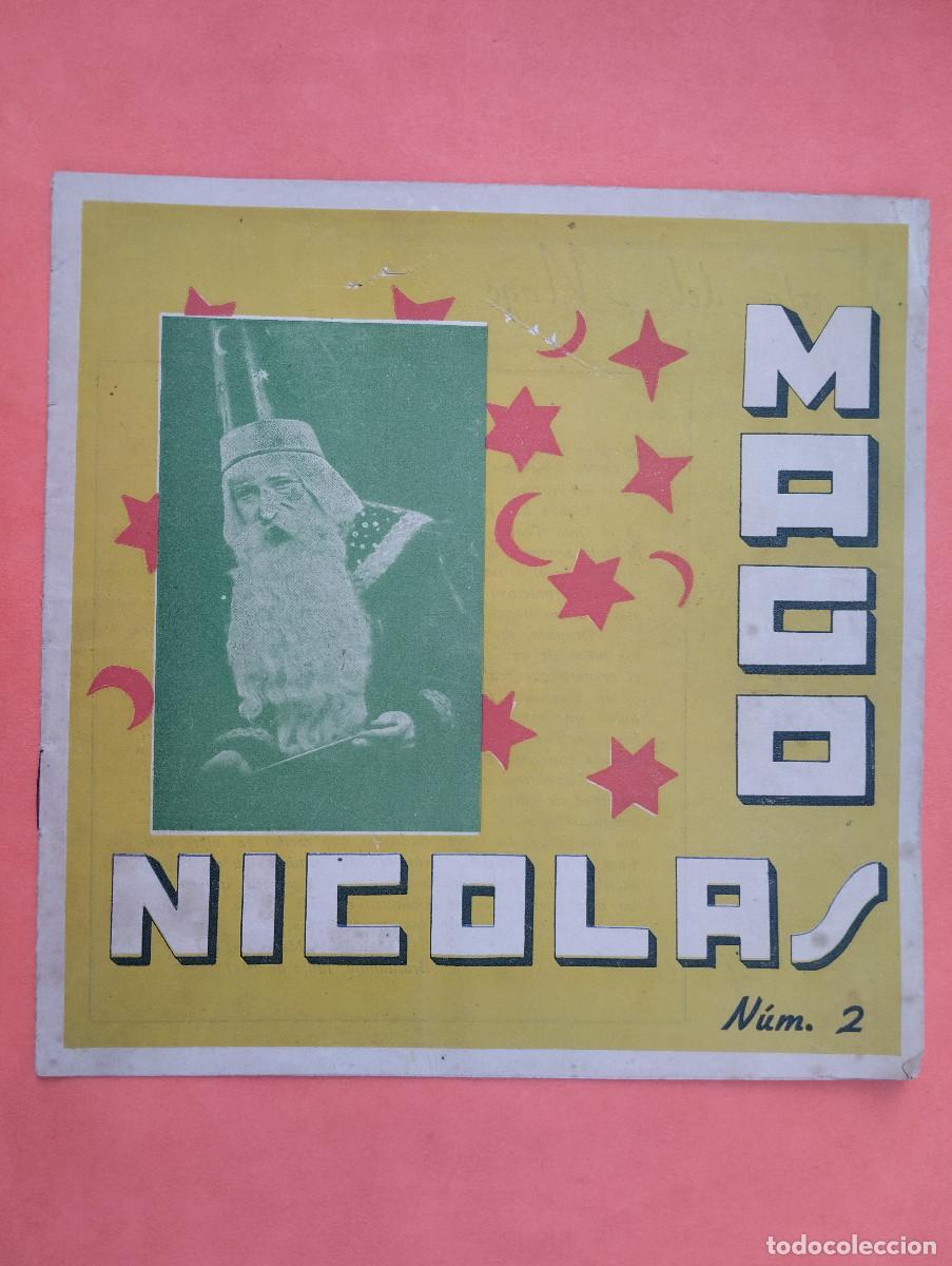 C&oacute;mics: mago nicolas n&ordm;2. a&ntilde;o 1941.