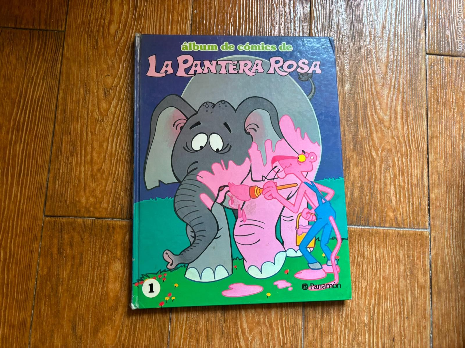 C&oacute;mics: ALBUM DE COMICS DE LA PANTERA ROSA N&ordm; 1 EDITORIAL PARRAMON TAPA DURA