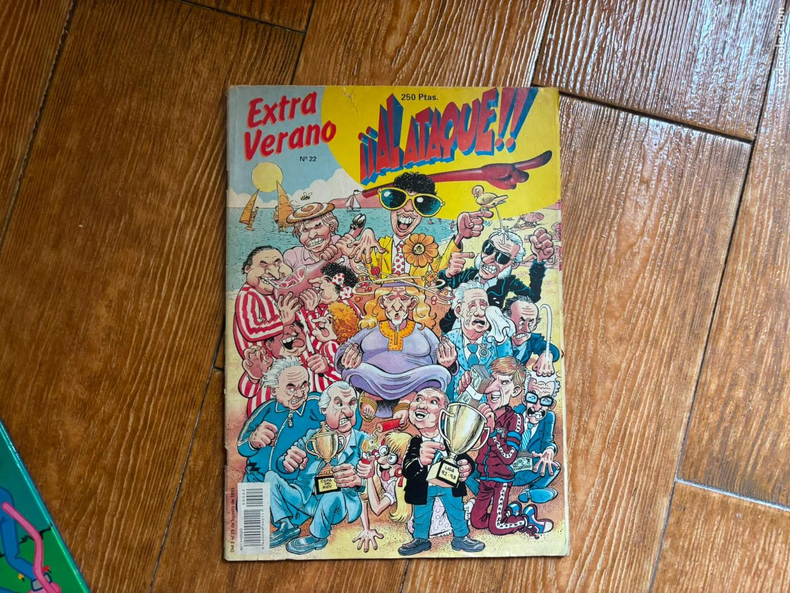C&oacute;mics: REVISTA AL ATAQUE N&ordm;22 - 1.993 EXTRA VERANO