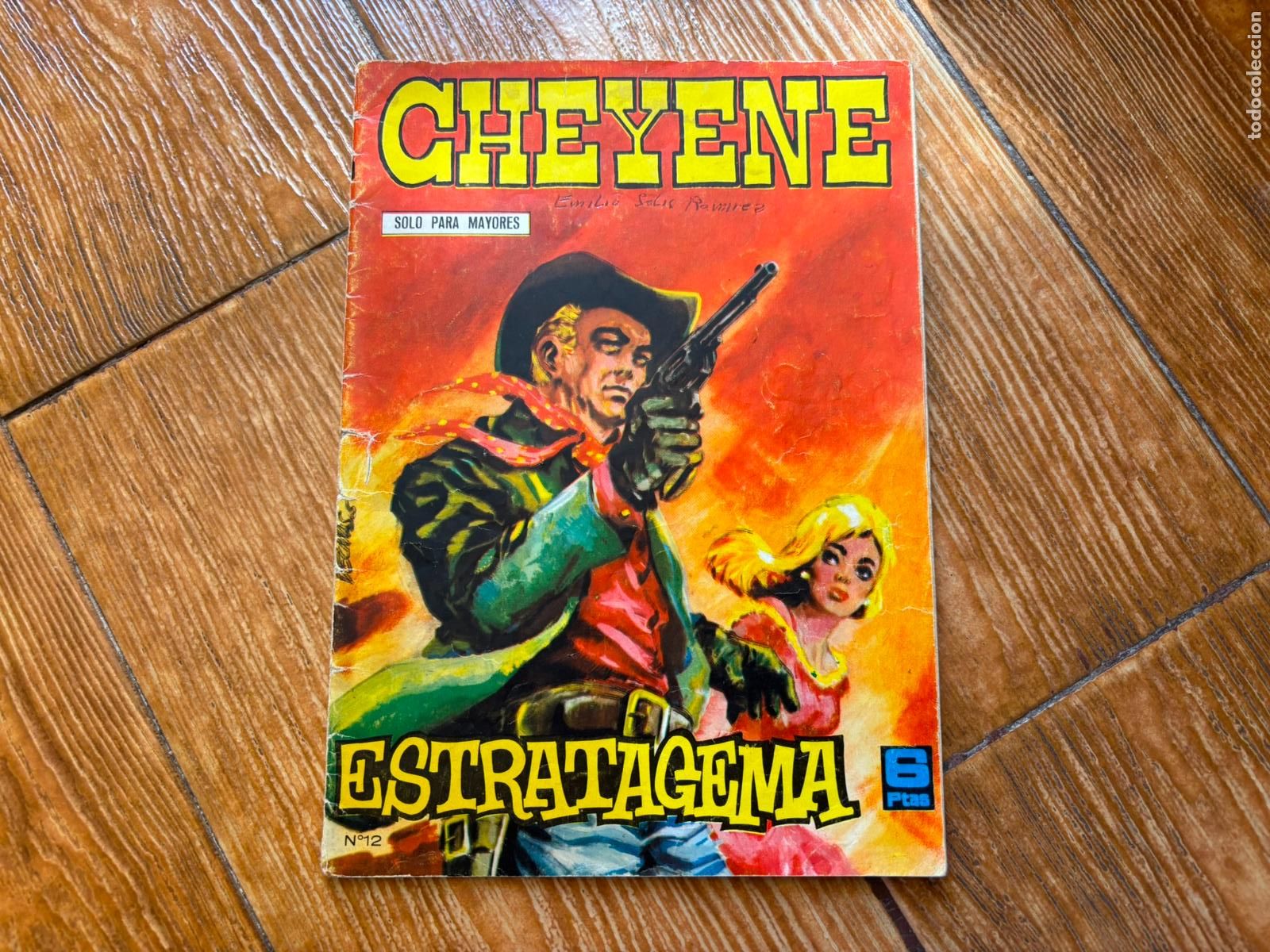 C&oacute;mics: CHEYENE N&ordm; 12 EDITORIAL OLIVE HONTORIA 1965