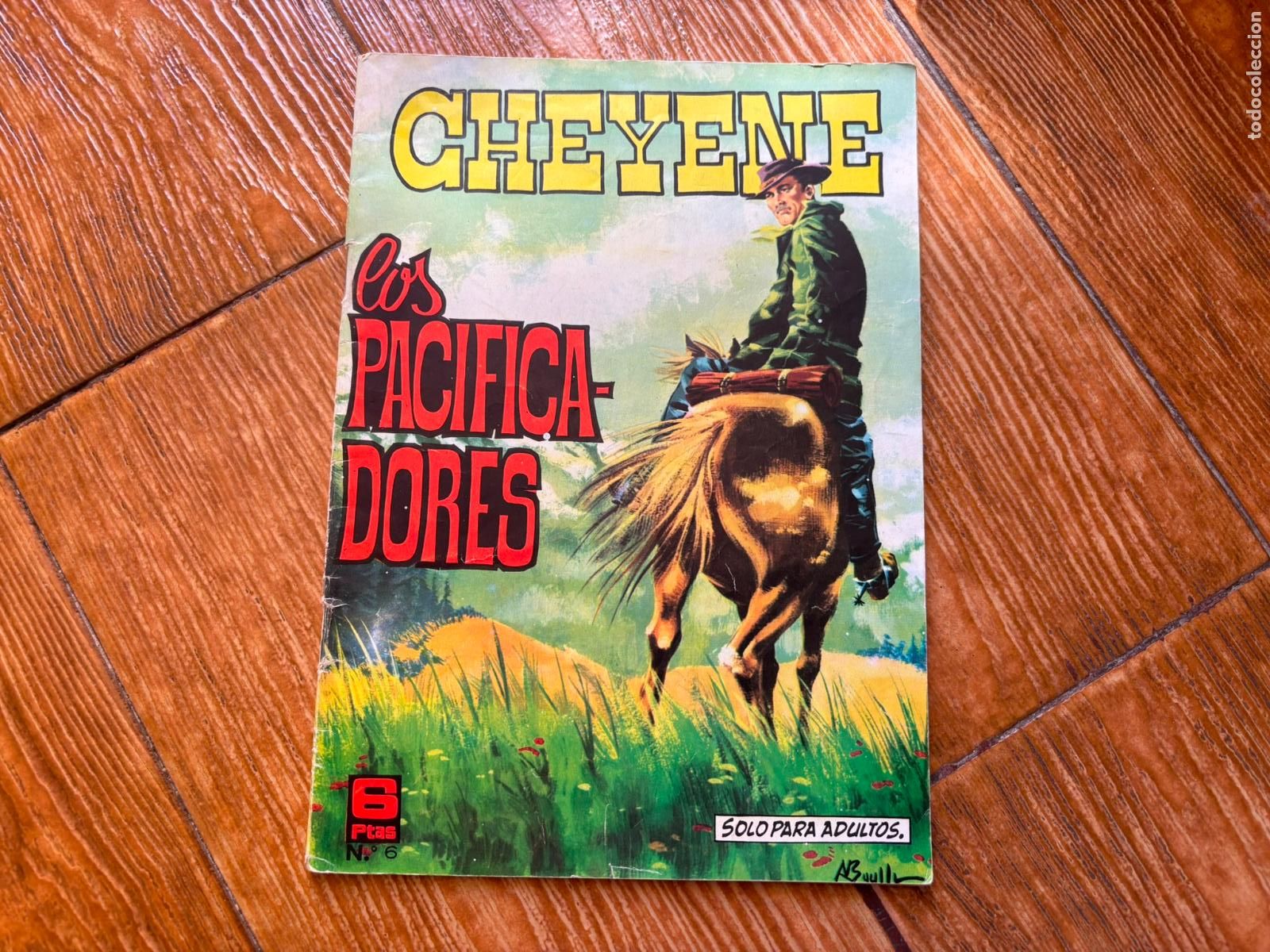 C&oacute;mics: CHEYENE N&ordm; 6 EDITORIAL OLIVE HONTORIA 1965