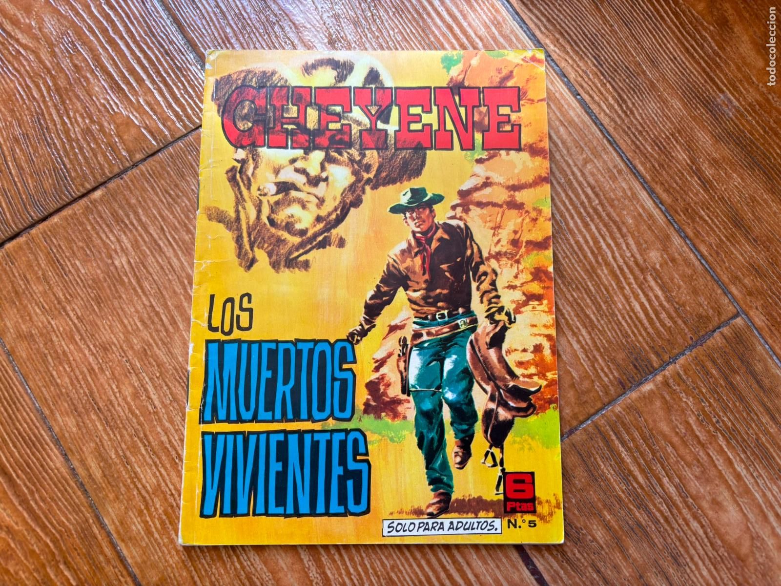 C&oacute;mics: CHEYENE N&ordm; 5 EDITORIAL OLIVE HONTORIA 1965
