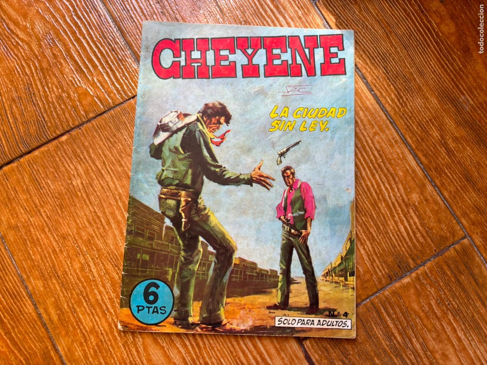 C&oacute;mics: CHEYENE N&ordm; 4 EDITORIAL OLIVE HONTORIA 1965