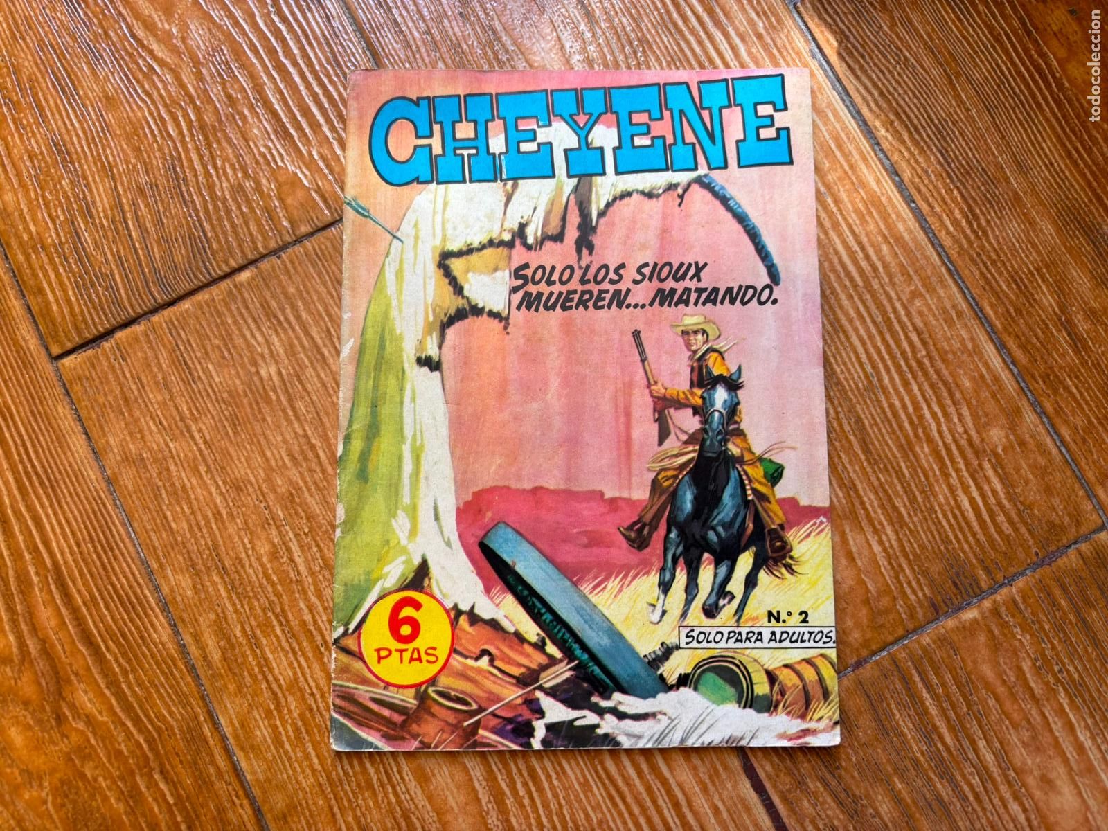 C&oacute;mics: CHEYENE N&ordm; 6 EDITORIAL OLIVE HONTORIA 1965 - Foto 1