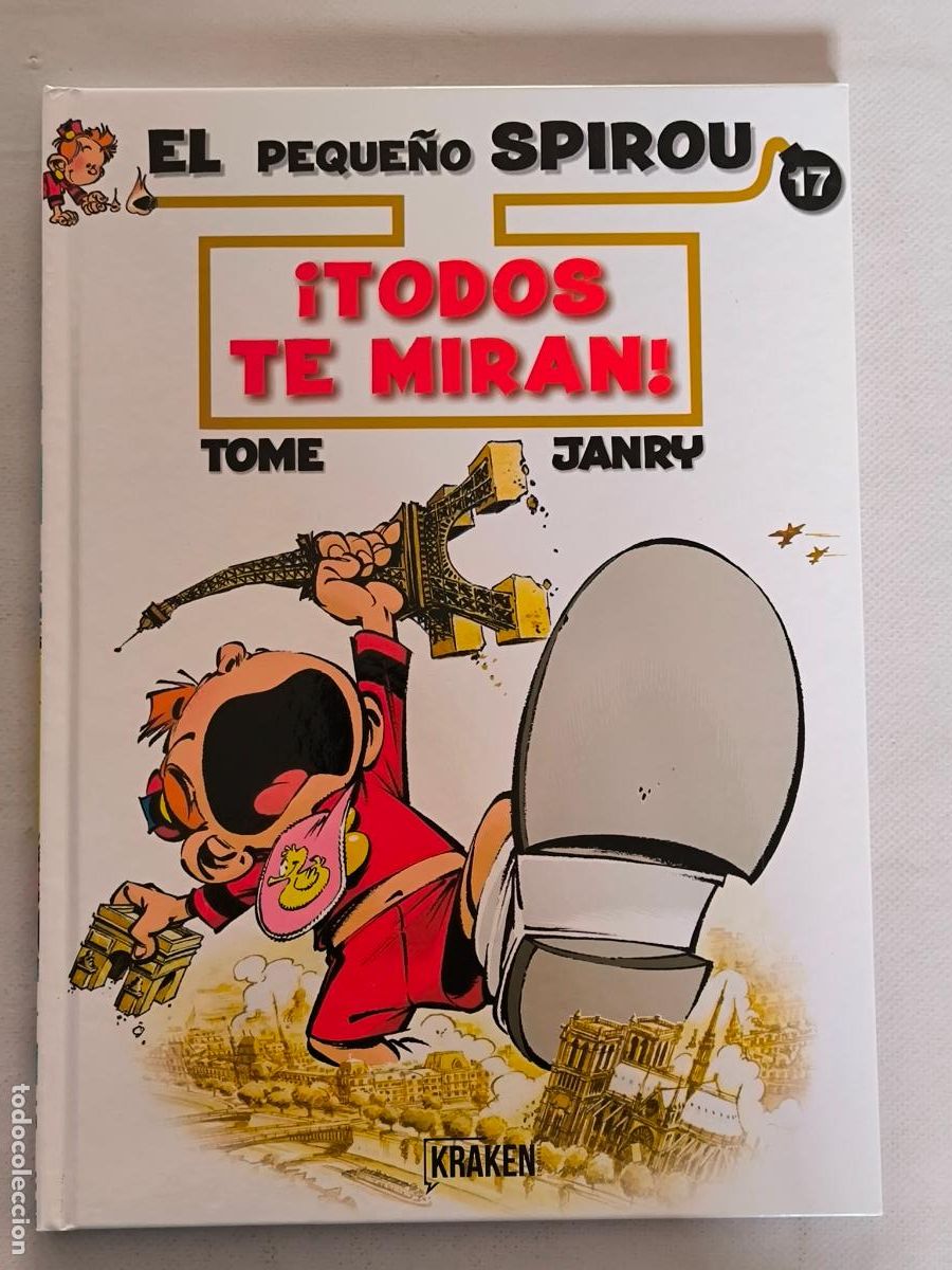 C&oacute;mics: EL PEQUE&Ntilde;O SPIROU N&ordm; 17 - &iexcl;TODOS TE MIRAN! - TOME & JANRY - KRAKEN - TAPA DURA (CB*w)
