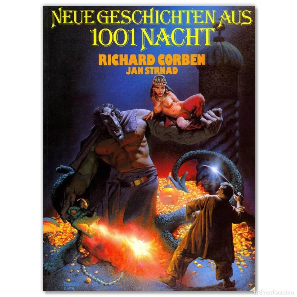 C&oacute;mics: LAS MIL Y UNA NOCHES / NEUE GESCHICHTEN AUS 1001 NACHT Richard Corben