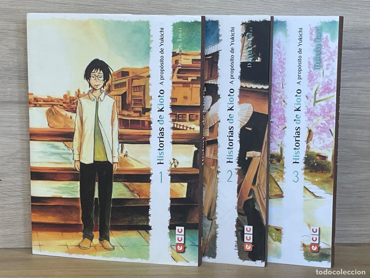 C&oacute;mics: Historias de Kioto: A prop&oacute;sito de Yukichi / Completo 3 vol&uacute;menes / Daisuke Imai