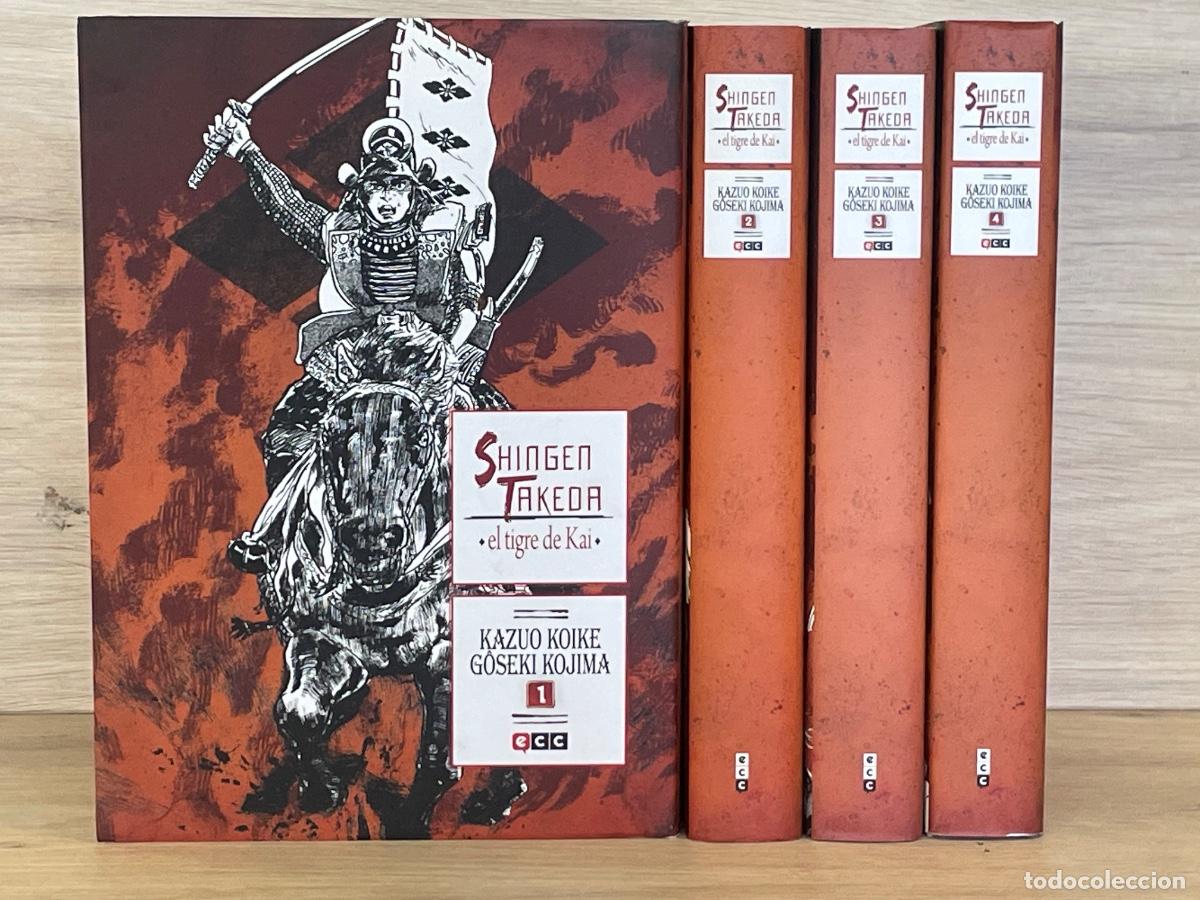 C&oacute;mics: Shingen Takeda, el tigre de Kai / Completo 4 vol&uacute;menes / Kazuo Koike , Goseki Kojima