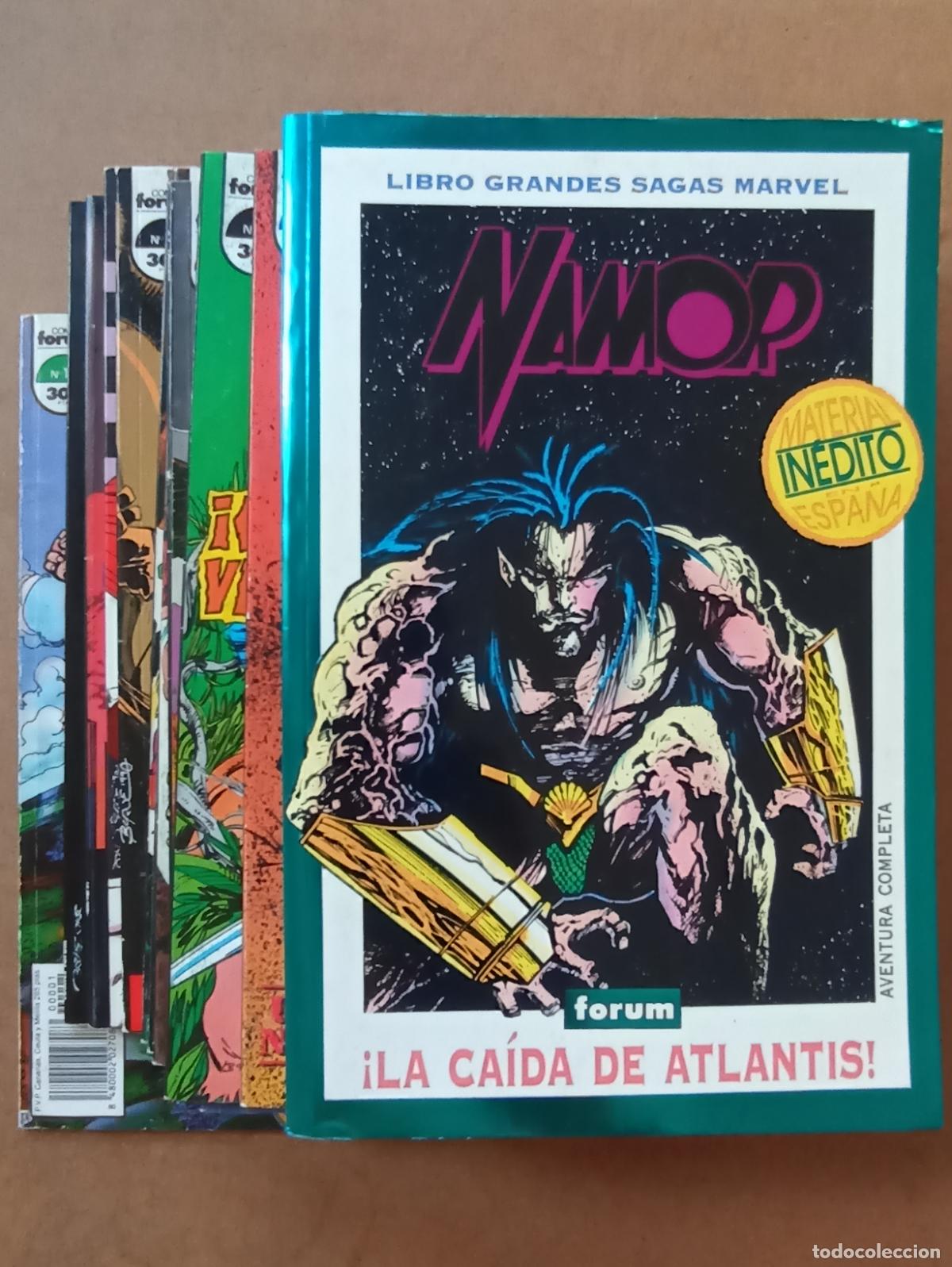 C&oacute;mics: Namor de John Byrne (completa) + La ca&iacute;da de Atlantis