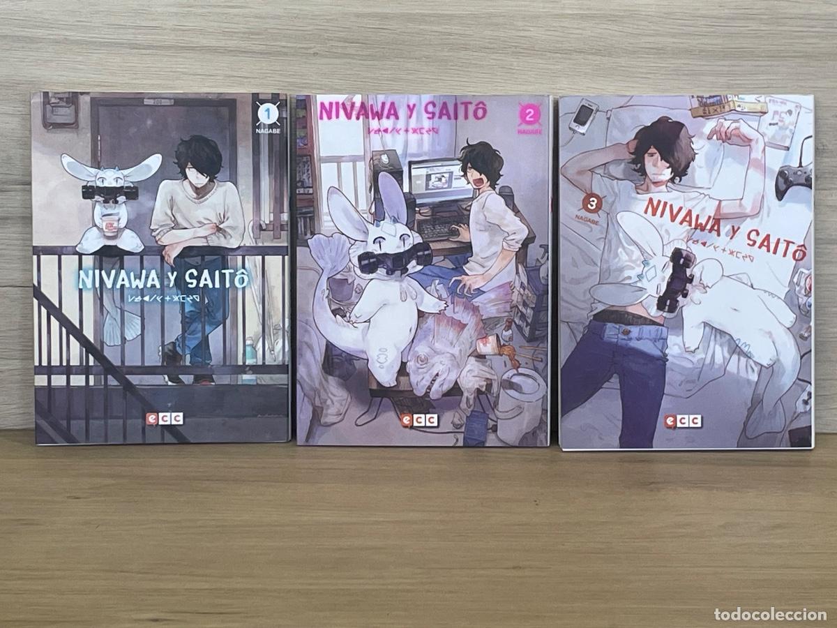 C&oacute;mics: Nivawa y Sait&ocirc; / Completa 3 vol&uacute;menes / Nagabe