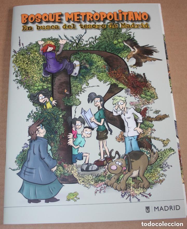 C&oacute;mics: BOSQUE METROPOLITANO: En busca del tesoro de MADRID ( comic + poster)