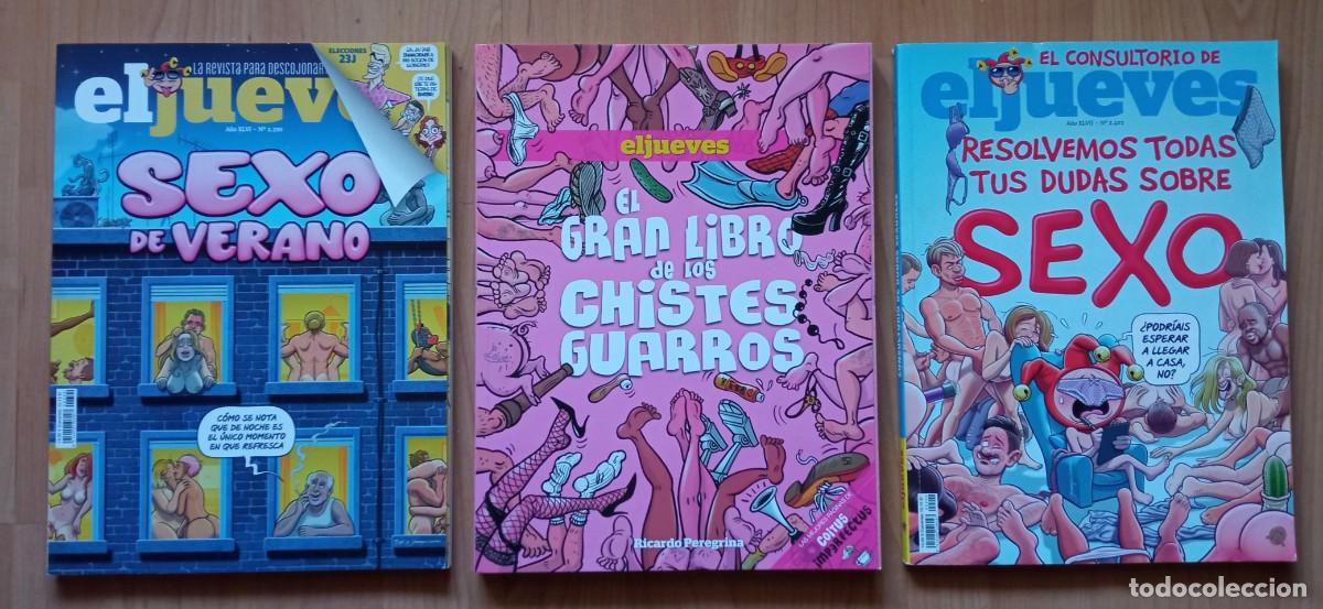 C&oacute;mics: El Jueves, El gran libro de los chistes guarros, Sexo de Verano y resolvemos tus dudas sobre sexo