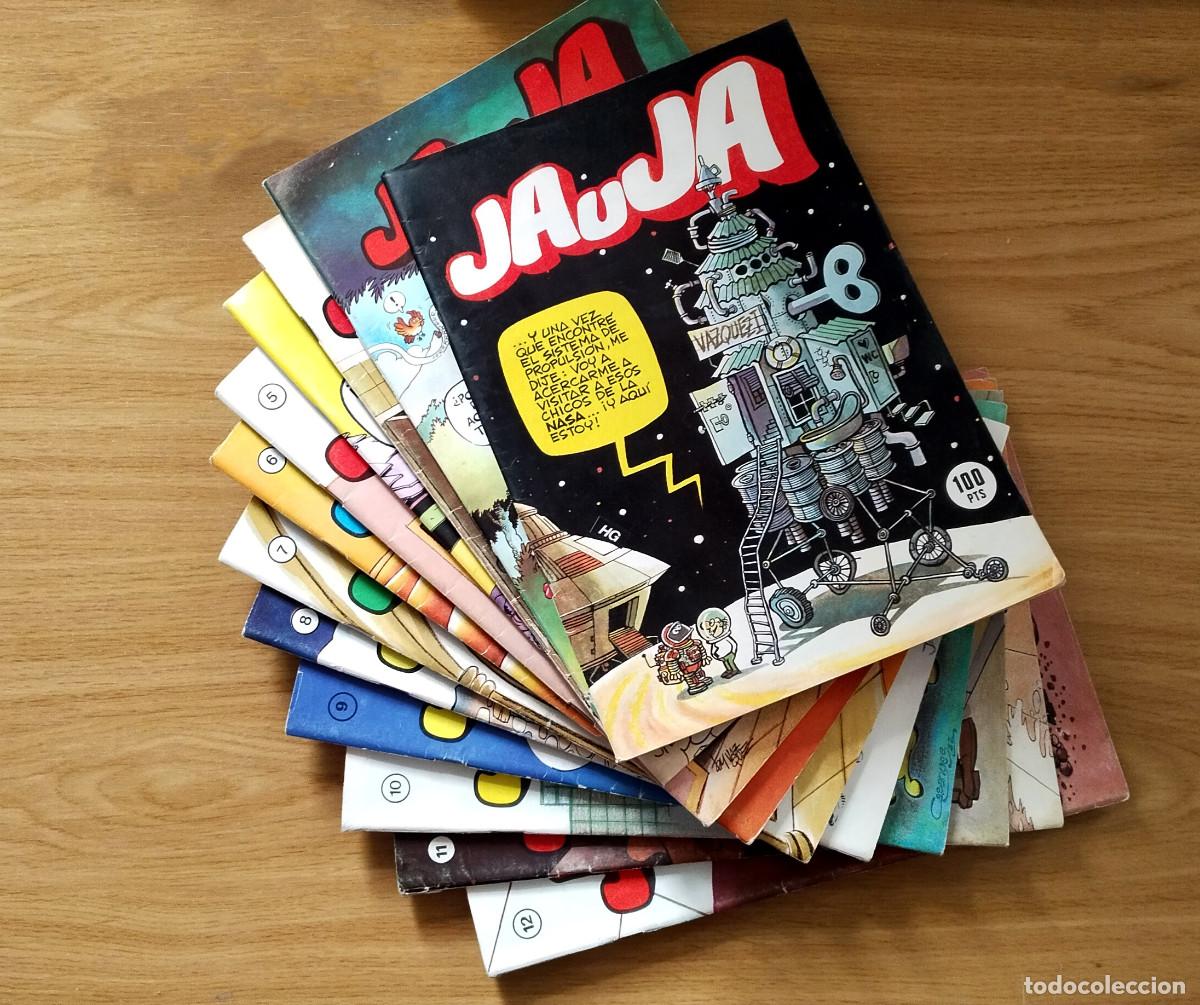 C&oacute;mics: JAUJA (1 al 12) COLECCI&Oacute;N COMPLETA (JAN, VAZQUEZ...) ED. DRUIDA, GRAPA, 1982