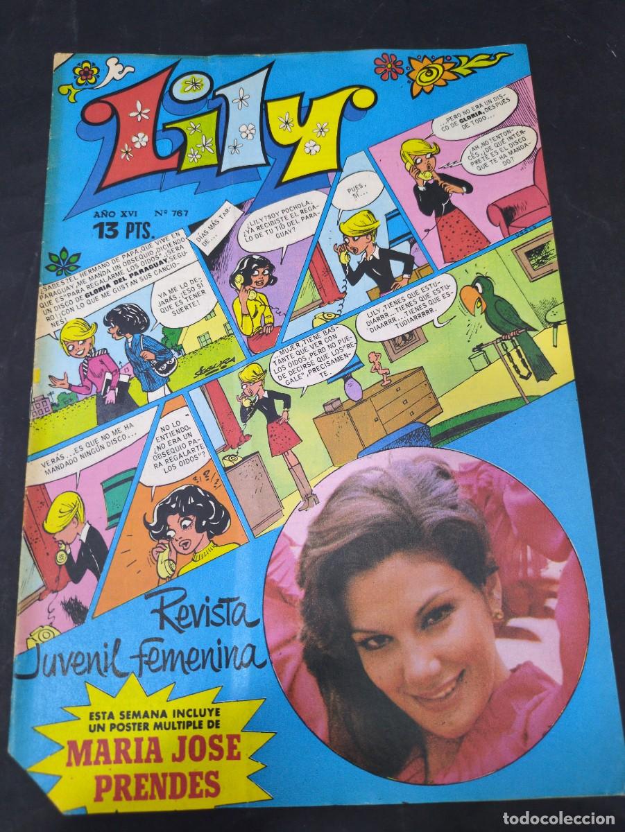 C&oacute;mics: Lily 767.Revista Juvenil Femenina.Bruguera