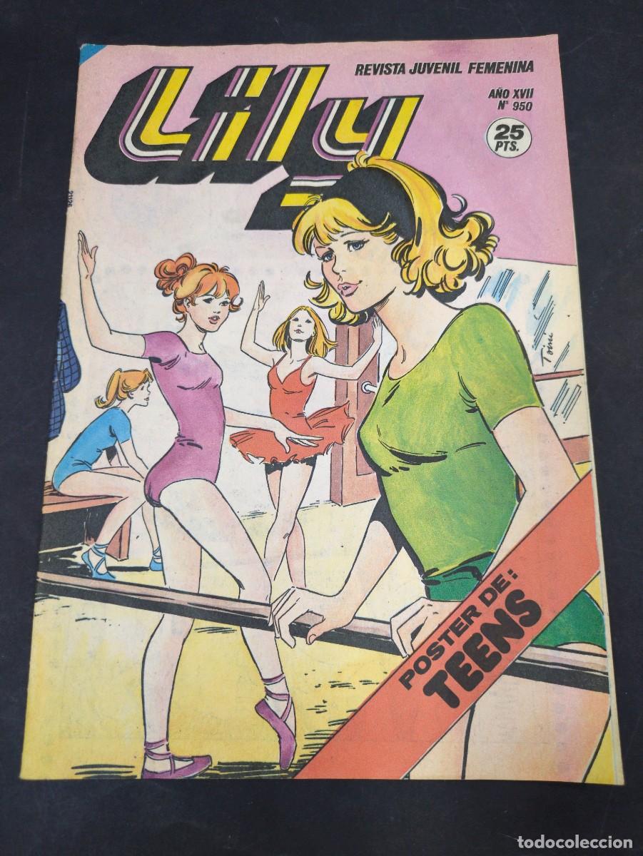 C&oacute;mics: LILY REVISTA JUVENIL FEMENINA 950. POSTER CENTRAL TEENS (Vvaa) Bruguera, 1980.