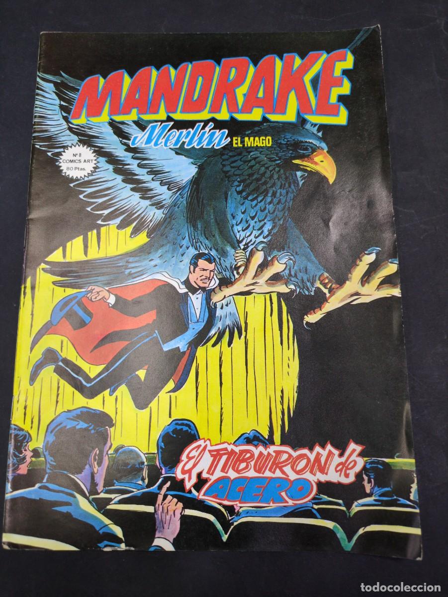 C&oacute;mics: MANDRAKE MERLIN EL MAGO N&ordm; 8 El tibur&oacute;n de acero - Falk,Lee