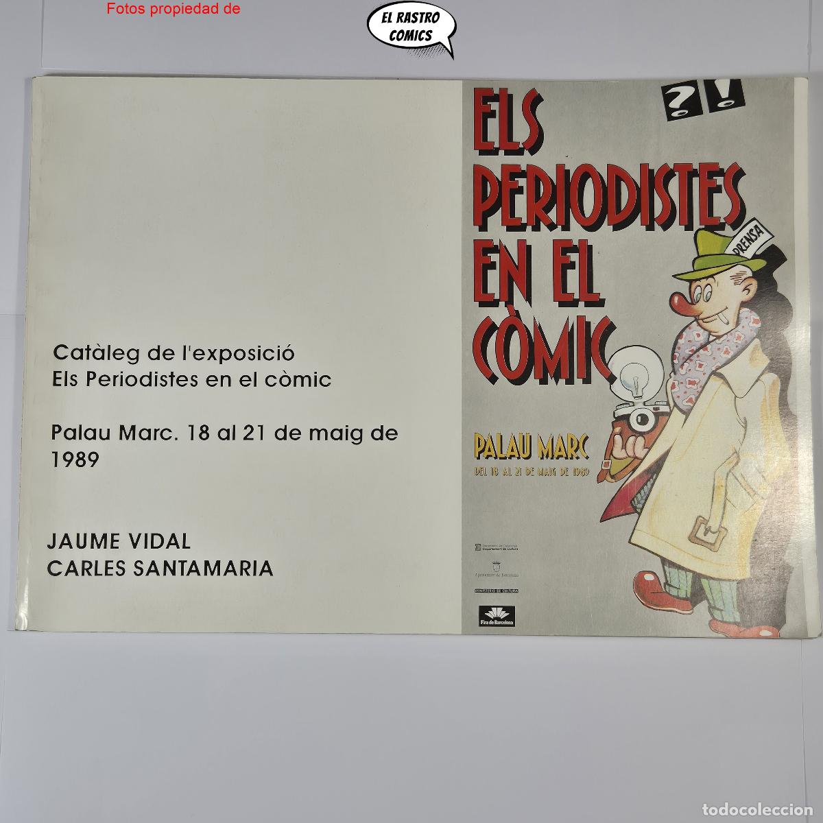C&oacute;mics: El periodistes en el c&ograve;mic, Ficomic 1989, catal&aacute;n, 6A