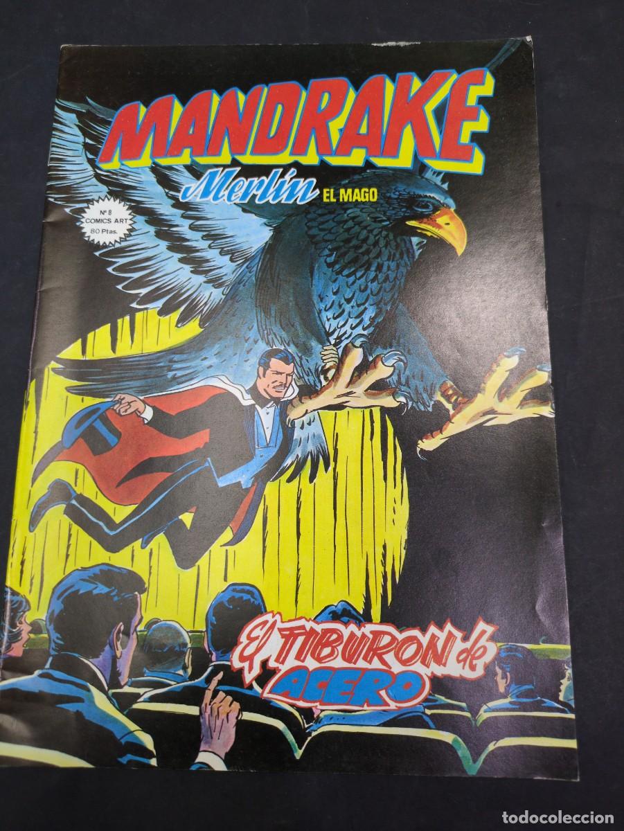 C&oacute;mics: MANDRAKE MERLIN EL MAGO N&ordm; 8 El tibur&oacute;n de acero - Falk,Lee