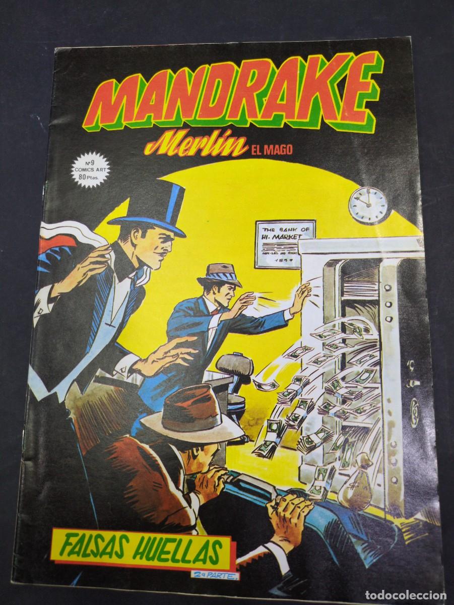 C&oacute;mics: MANDRAKE MERLIN EL MAGO N&ordm; 9 falsas huellas - Falk,Lee