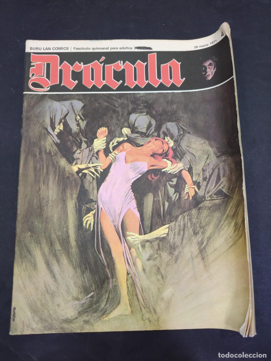 C&oacute;mics: DR&Aacute;CULA N&ordm; 4 buru lan comics 26 marzo 1971 - Foto 1