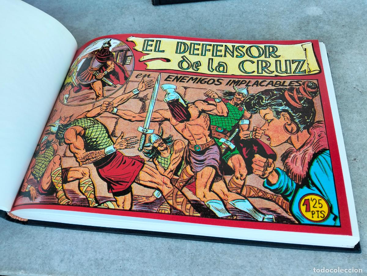 C&oacute;mics: El defensor de la cruz libro encuadernado con lote de tebeos c&oacute;mics novela visual - Foto 2
