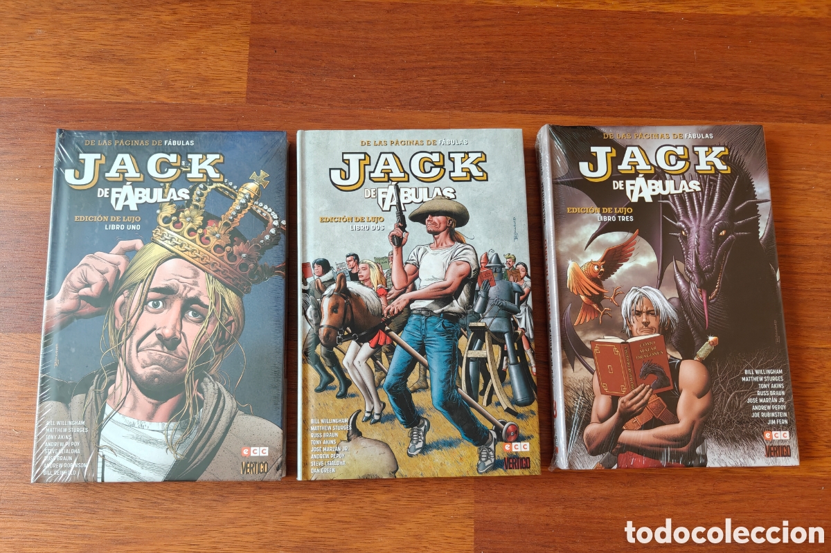 C&oacute;mics: Precintado. Colecci&oacute;n completa Jack de F&aacute;bulas. Edici&oacute;n de lujo.