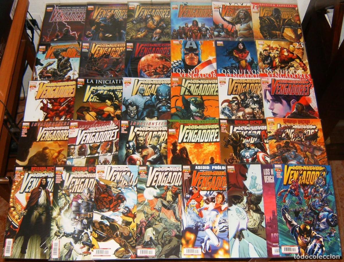 C&oacute;mics: LOS NUEVOS VENGADORES vol 1 Panini 01 a 61 COMPLETA