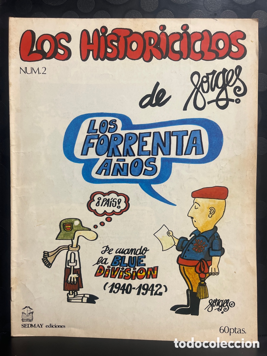 C&oacute;mics: LOS HISTORICICLOS NUM.2 LOS FORRENTA A&Ntilde;OS de FORGES ( 1977 )