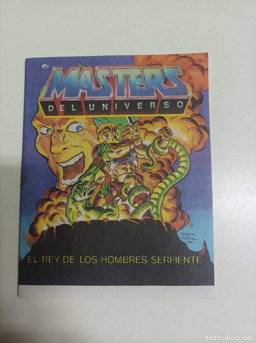 C&oacute;mics: Mini comic. Masters del Universo. El rey de los hombres serpiente. Mattel 1985. - Foto 1