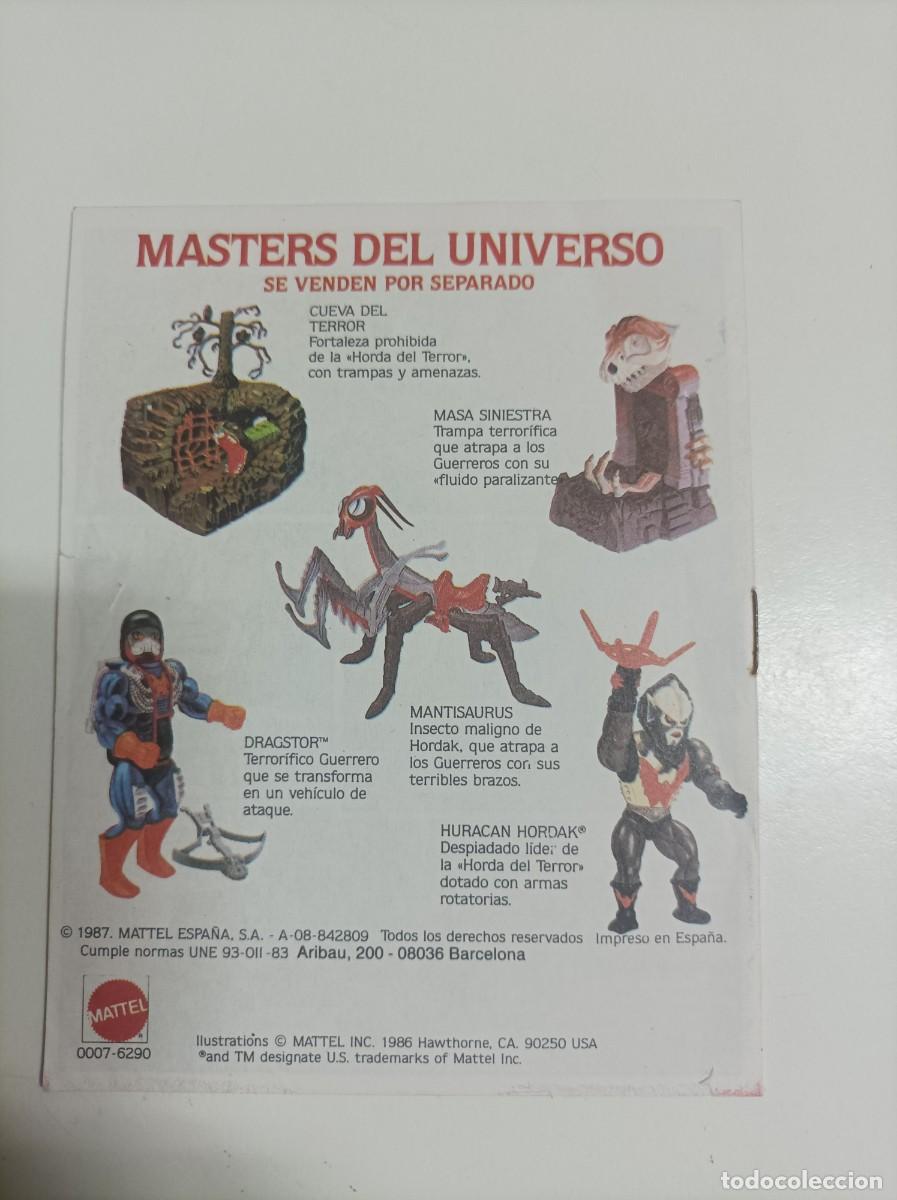 C&oacute;mics: Mini comic. Masters del Universo. Las Hordas de Hordak. Mattel 1987. - Foto 2