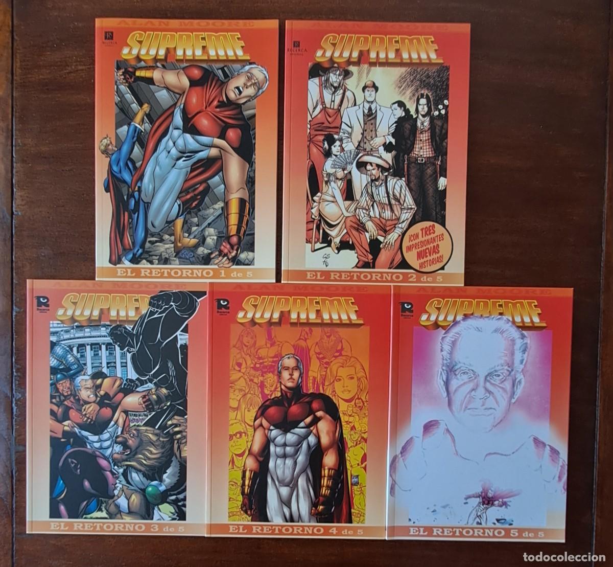 C&oacute;mics: Alan Moore Supreme El Retorno Completa Recerca 2004